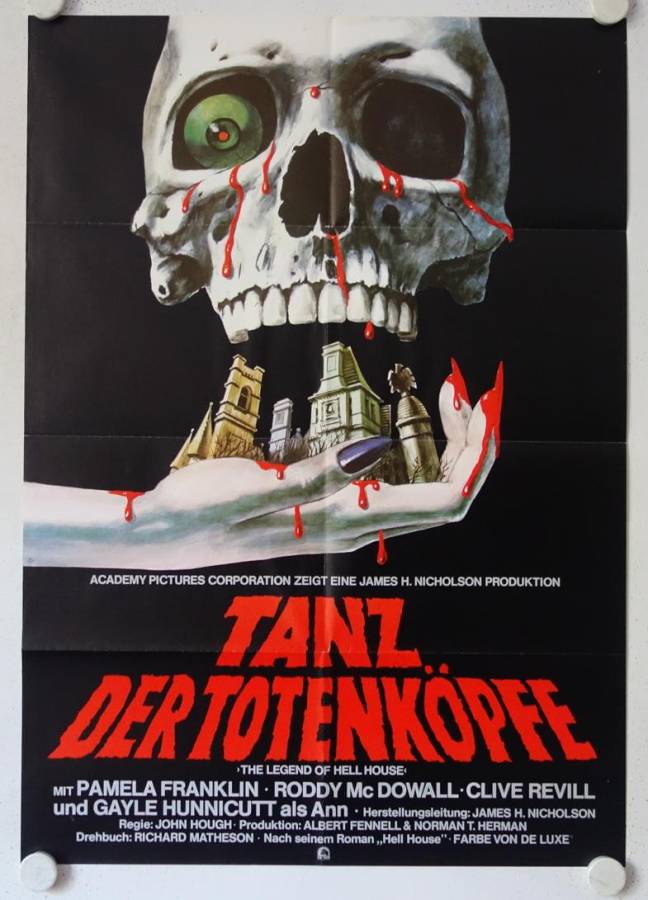 Tanz der Totenköpfe originales deutsches Filmplakat